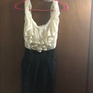 Midi dress with pockets